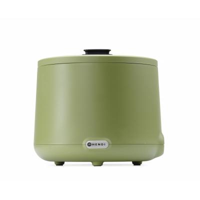 Kotlik na polévku UNIQ, HENDI, designed by Robert Bronwasser, 8L, Zelená, 230V/500W, ⌀365x(H)325mm | 860540